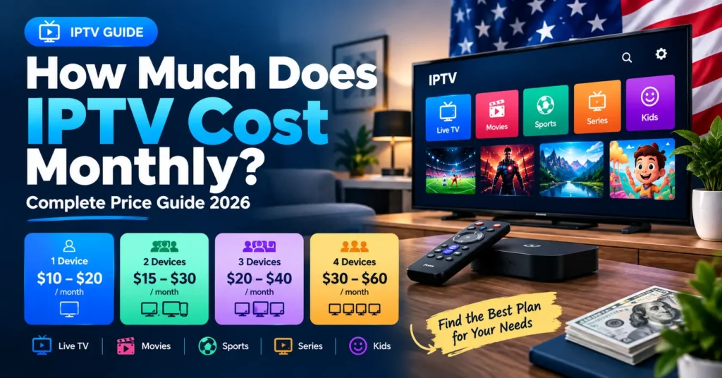 How Much Does IPTV Cost Monthly?